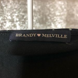 Brandy Melville Rae wrap top 🖤🤍